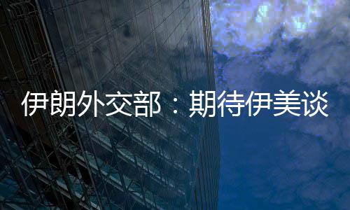 谈判结果期待迅速现实伊朗伊美达成外交部并不